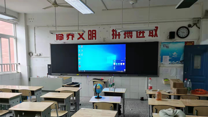容大彩晶納米黑板在各大學校廣泛使用